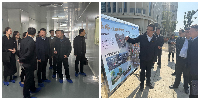 走访企业和人工智能港